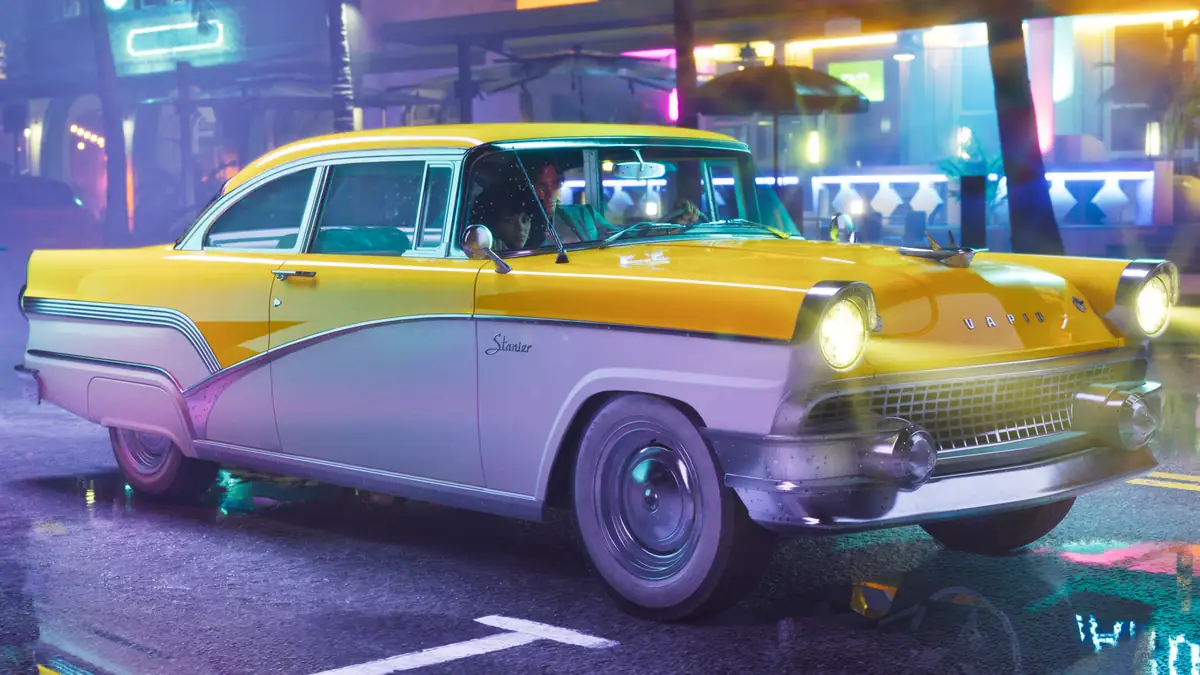 GTA 6 Vintage Vice City Pack Apid Stanier in an official image