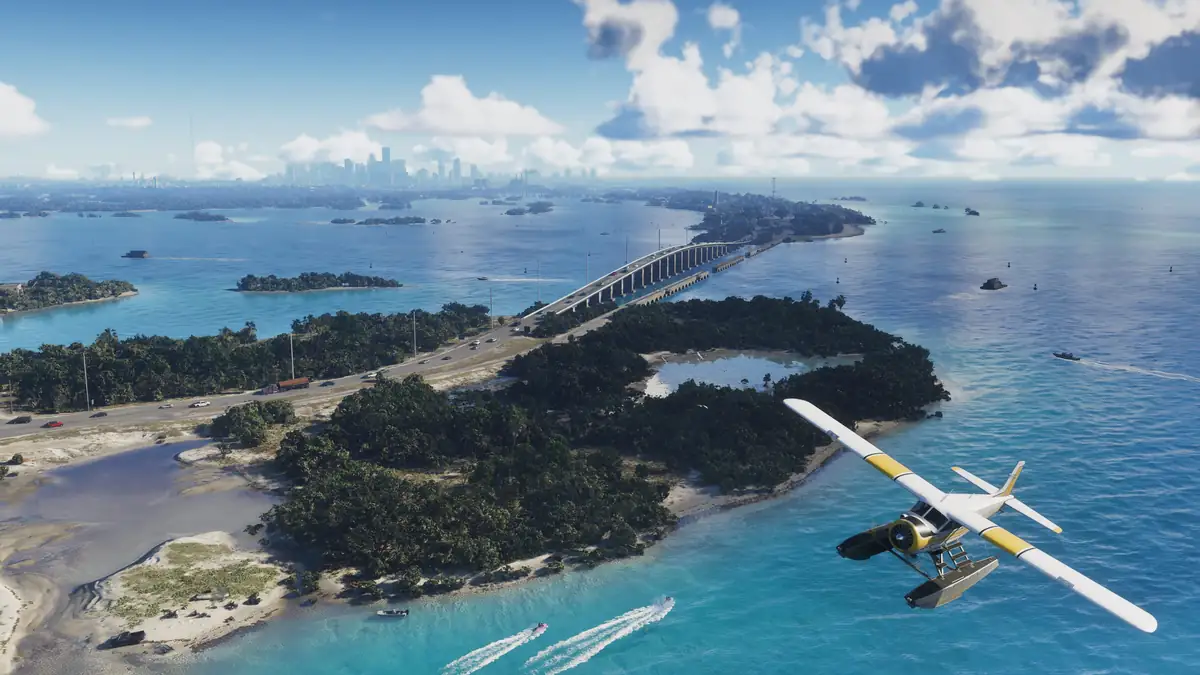 the Leonida Keys in an official GTA 6 screenshot