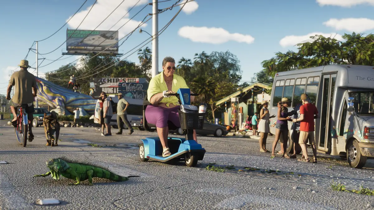 the Leonida Keys in an official GTA 6 screenshot