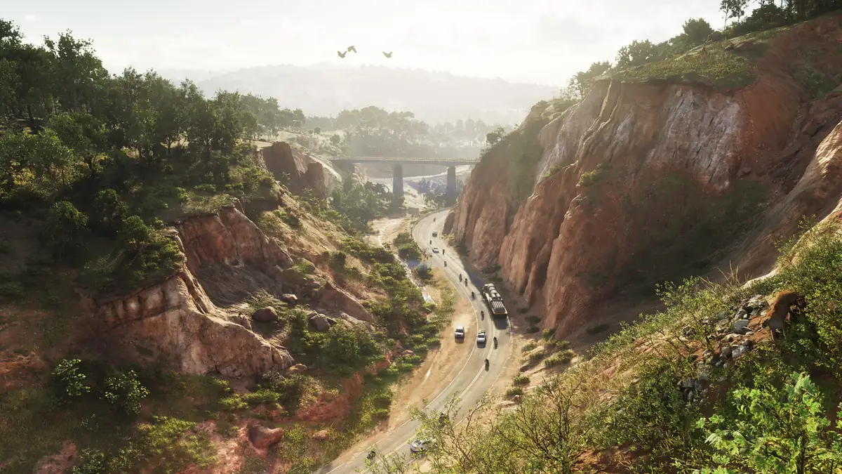Mount Kalaga National Park in an official GTA 6 screenshot for the GTA 6 Price Tracker page