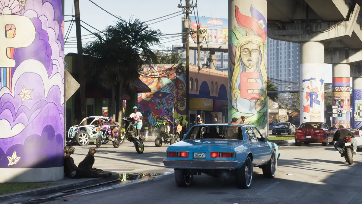 Vice City in an official GTA 6 screenshot for the GTA 6 Tools page